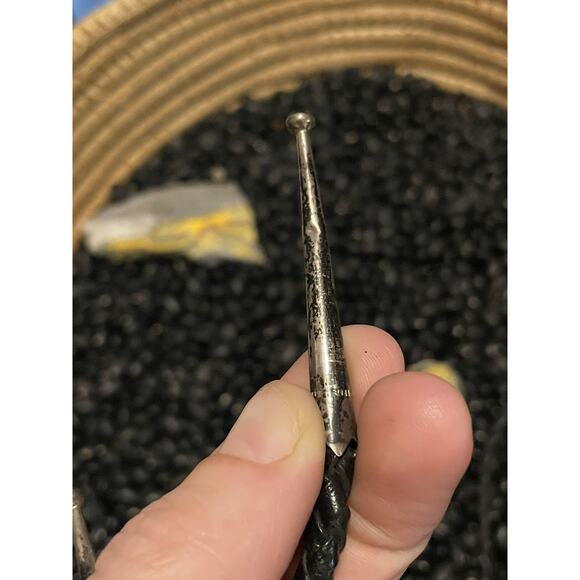 Vintage Sterling Inlaid Zuni Sun Face Turquoise Coral Onyx Mop Bolo Tie Necklace - Picture 8 of 9